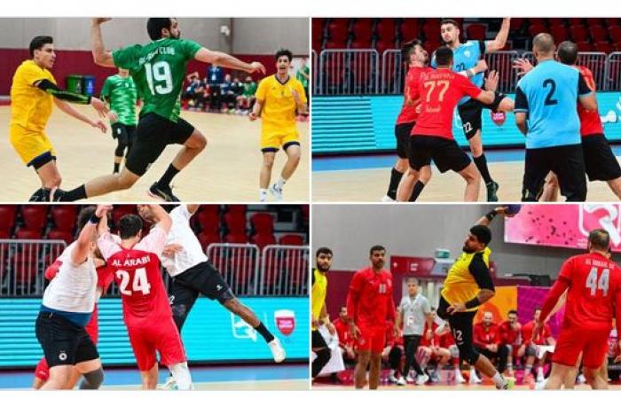 العربي يواجه الغرافة والدحيل يلتقي الريان في نصف نهائي كأس سمو الأمير لكرة اليد غداً