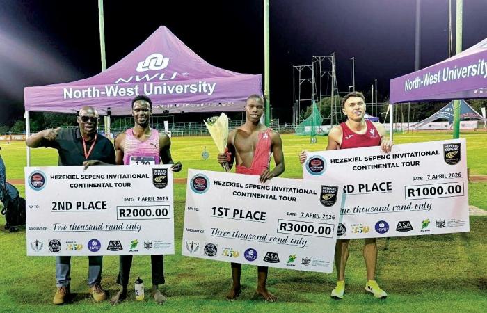 أدعم ألعاب القوى يتألق بجنوب أفريقيا