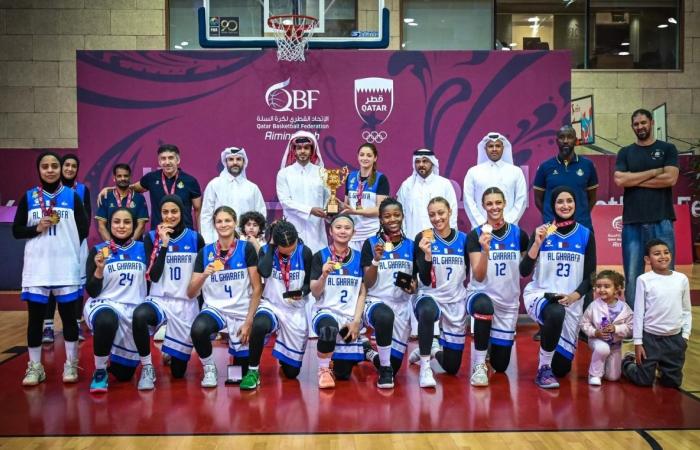 تتويج الغرافة بدوري السلة للسيدات