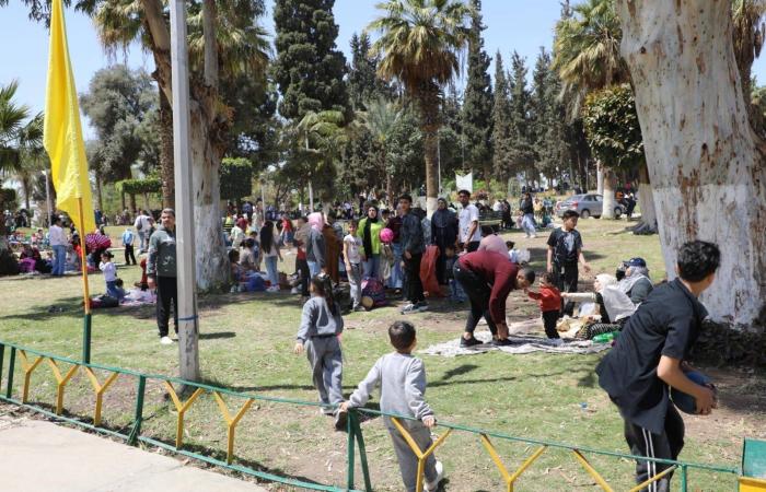 ضفاف
      النيل
      والشواطئ
      تجتذب
      آلاف
      المصريين
      في
      «شم
      النسيم»