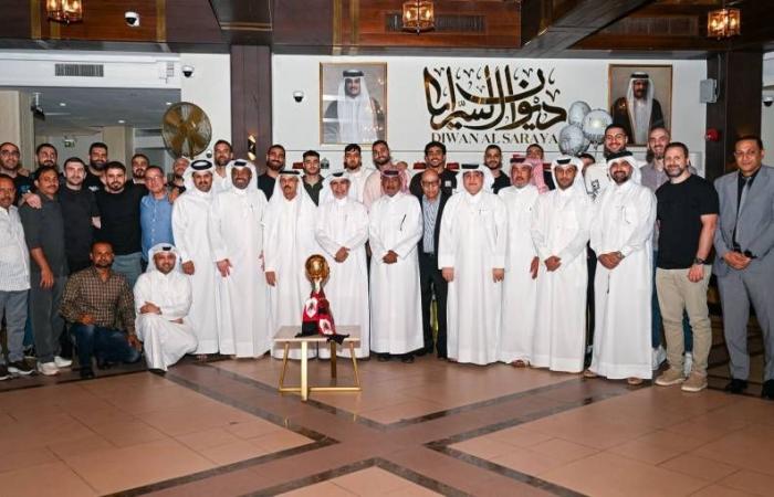 الريــان يحتـفــي بـأبـطــال الـيـد