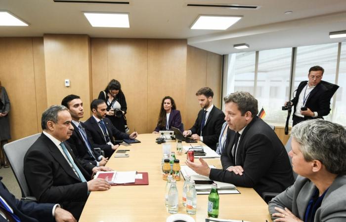 وزير المالية يجتمع مع نظيره الألماني