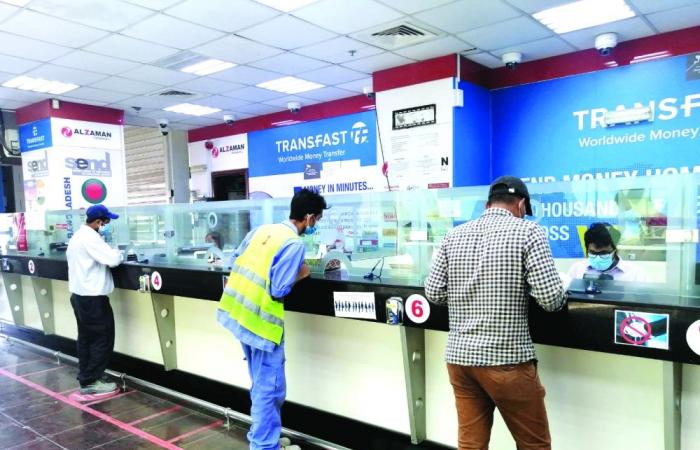 تحويلات العاملين في قطر ترتفع إلى 43.3 مليار ريال في 2025