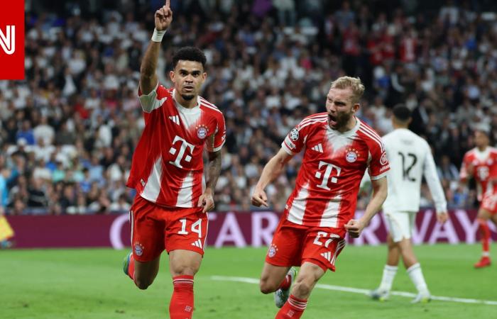 متابعة: إقصاء ريال مدريد وتأهل بايرن ميونخ وأرسنال لنصف نهائي دوري أبطال أوروبا