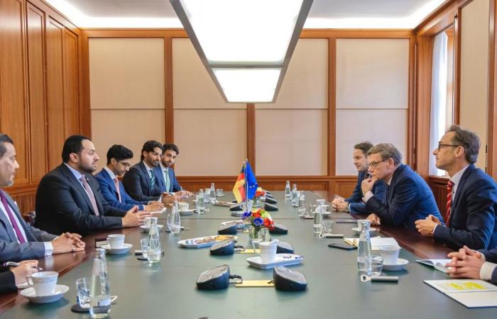 وزير الدولة بوزارة الخارجية يجتمع مع وزير الخارجية الألماني