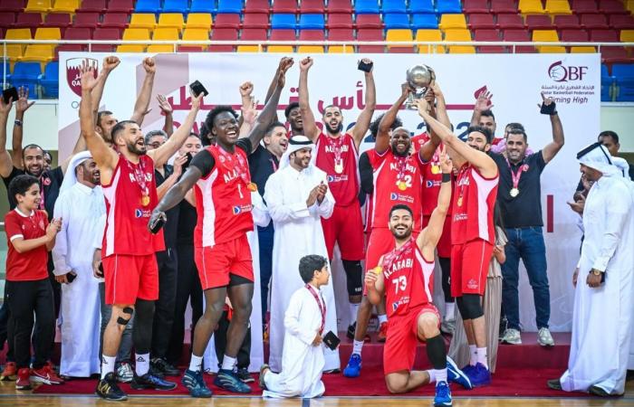 العربي يحرز لقب كأس قطر لكرة السلة للمرة الخامسة في تاريخه