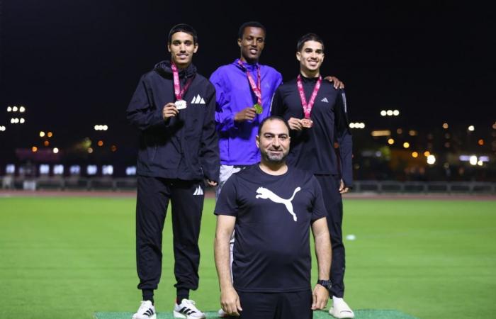 النادي العربي يحرز لقب بطولة كأس الاتحاد لألعاب القوى للمضمار والميدان