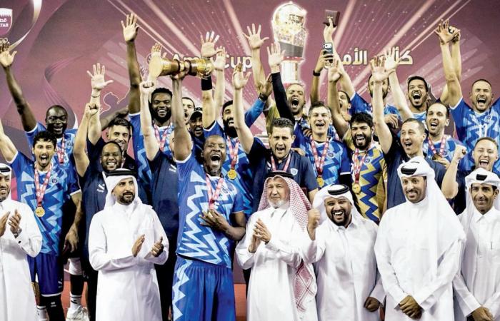 اتحاد الشرطة يحتفى بأبطال أغلى الكؤوس