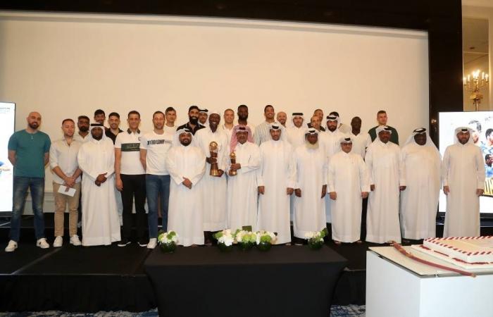 اتحاد الشرطة يحتفل بأبطال «الثلاثية التاريخية»