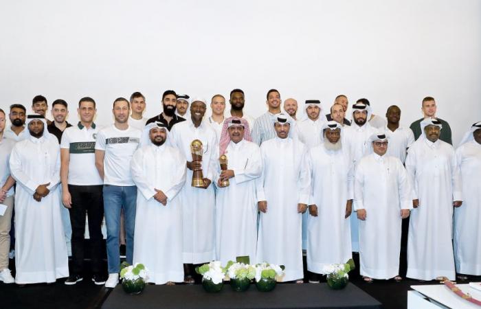 بعد تتويج الفريق بلقب كأس سمو الأمير.. اتحاد الشرطة يكرم أبطال الطائرة