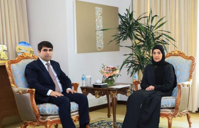 رئيس اللجنة الوطنية لحقوق الإنسان تجتمع مع سفير طاجيكستان ومدير مكتب منظمة العمل الدولية بالدوحة