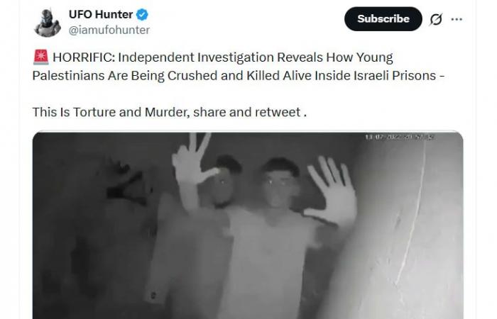 حقيقة فيديو يزعم "سحق وقتل سجناء فلسطينيين بسجون إسرائيلية"