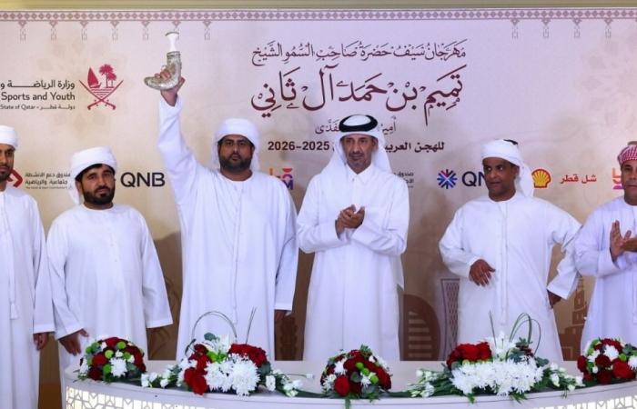 الملاك يتقاسمون الرموز الفضية الستة للقايا في رابع أيام مهرجان سمو الأمير المفدى للهجن