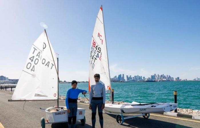 منتخب الشراع يواصل استعداداته بقوة