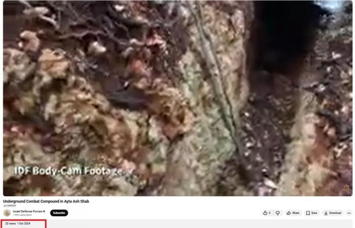 فيديو منسوب لـ"اكتشاف نفق يحتوي أسلحة لحزب الله" مؤخرًا.. هذه حقيقته