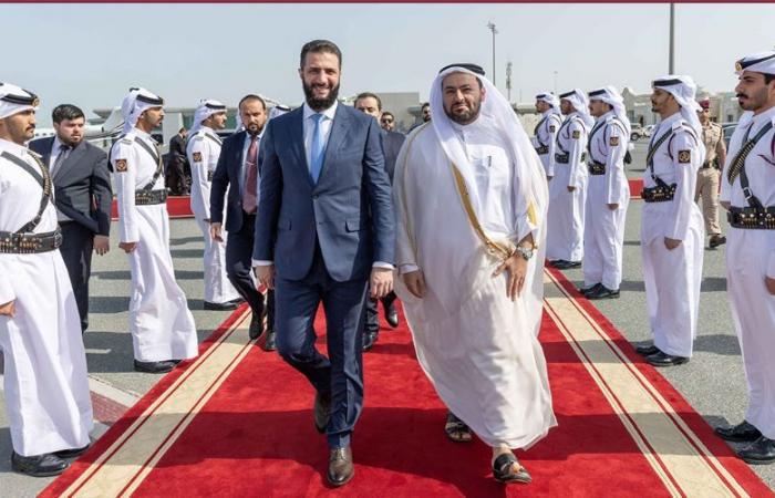 الرئيس السوري يغادر الدوحة