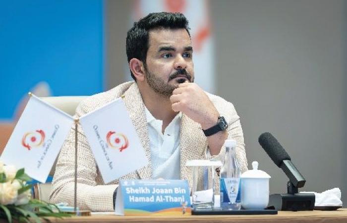 الشيخ جوعان بن حمد يترأس اجتماع المكتب التنفيذي للمجلس الأولمبي الآسيوي