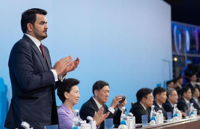 الشيخ جوعان بن حمد يحضر حفل افتتاح دورة الألعاب الآسيوية الشاطئية – سانيا 2026