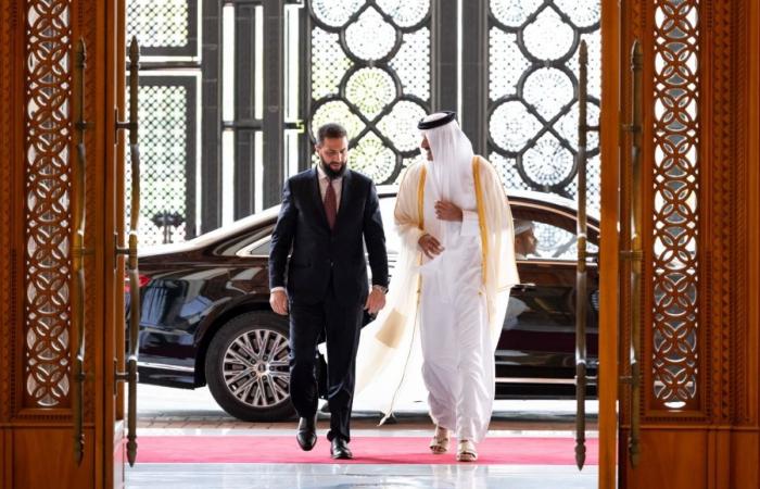 سمو الأمير والرئيس السوري يستعرضان الأوضاع الإقليمية والدولية