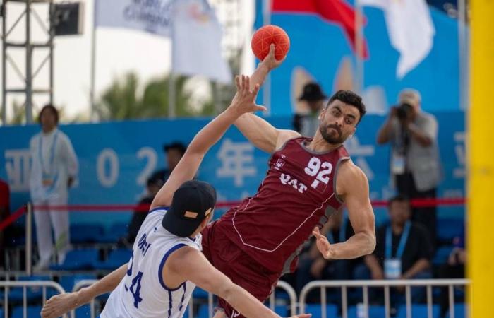 أدعم اليد الشاطئية يواصل انتصاراته