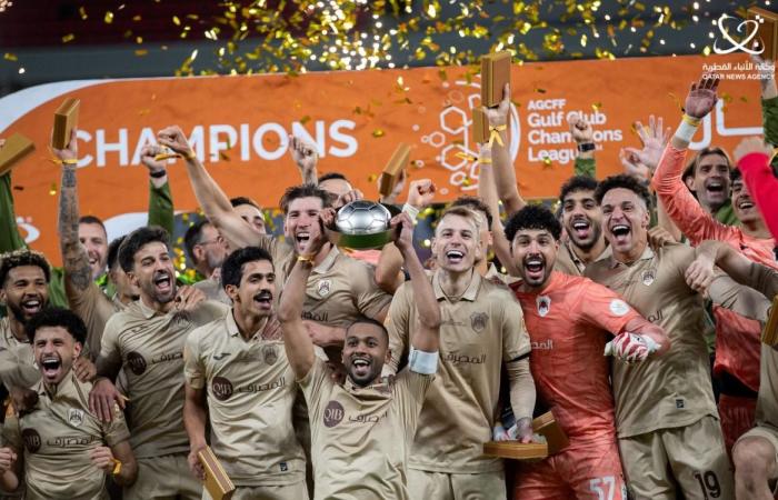 دوري أبطال الخليج.. الريان يفوز على الشباب السعودي في النهائي ويتوج باللقب للمرة الأولى في تاريخه