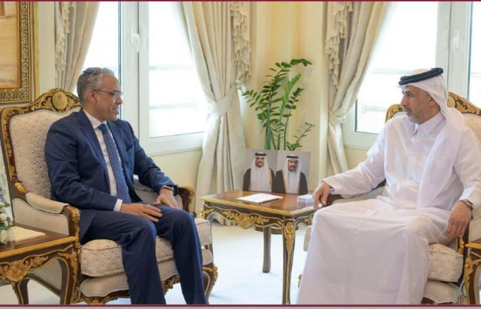 وزير الدولة للشؤون الداخلية يلتقي سفير موريتانيا