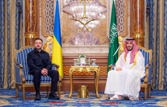 ولي العهد السعودي يبحث مع الرئيس الأوكراني العلاقات الثنائية والتطورات الإقليمية