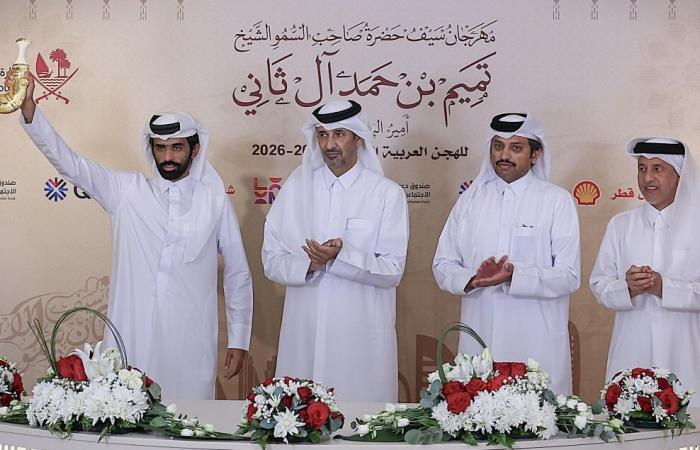 4 رموز ذهبية في ختام أشواط الثنايا بمهرجان سيف سمو الأمير المفدى للهجن