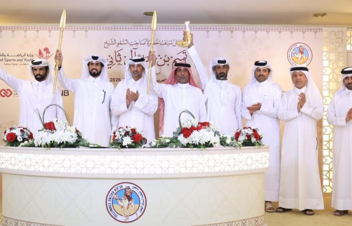 4 رموز ذهبية في ختام أشواط الثنايا بمهرجان سيف سمو الأمير المفدى للهجن