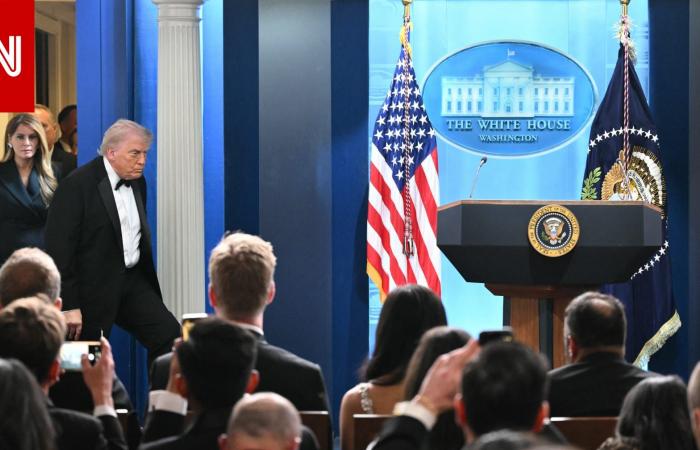 متابعة: ترامب يتحدث عن رد فعل زوجته ميلانيا خلال إطلاق النار بحفل عشاء مراسلي البيت الأبيض