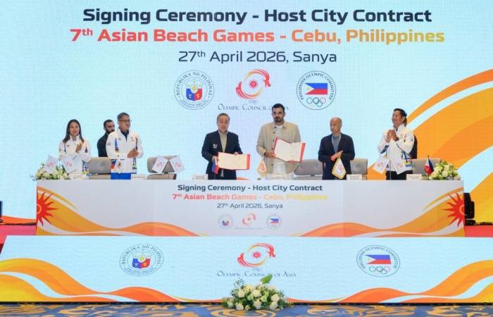 الشيخ جوعان يوقع عقد استضافة الألعاب الآسيوية «2028»
