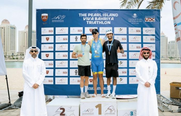 ختام مميز لسلسلة بطولات الترايثلون