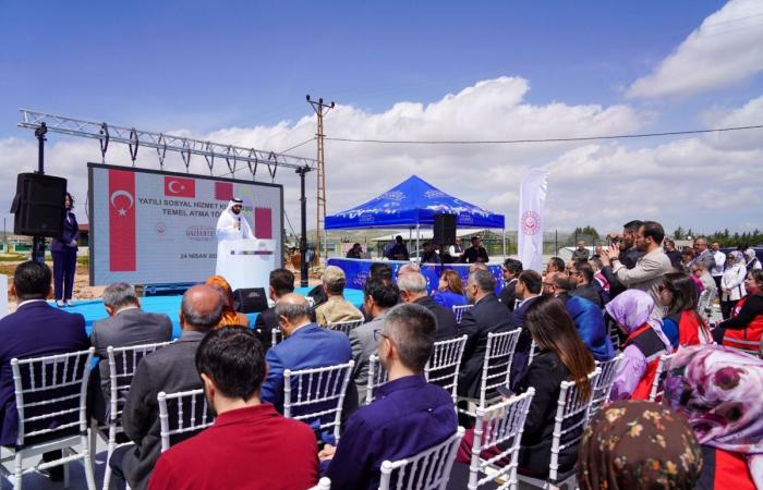 قطر الخيرية تضع حجر الأساس لمشروع المركز الاجتماعي في غازي عنتاب التركية