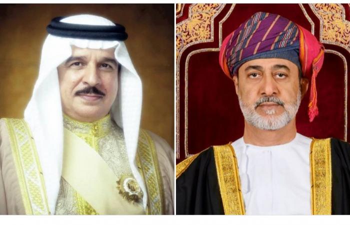 سلطان عمان وملك البحرين يبحثان هاتفياً مستجدات الأزمة في الشرق الأوسط