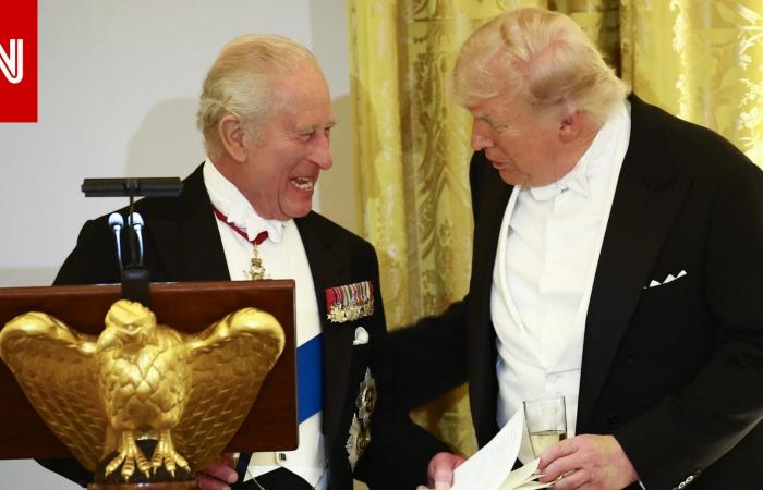 متابعة: "الملك تشارلز يوافقني الرأي بشأن عدم امتلاك إيران أسلحة نووية".. لماذا خالف ترامب البروتوكول بهذا التصريح؟