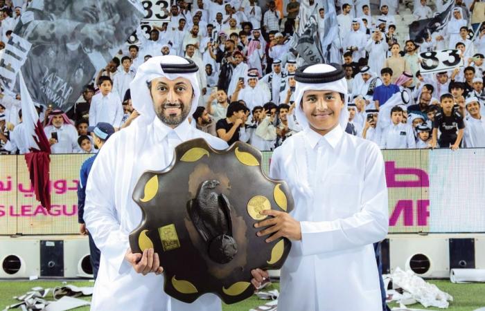 الشيخ جاسم بن تميم يشارك في احتفالات السد باللقب