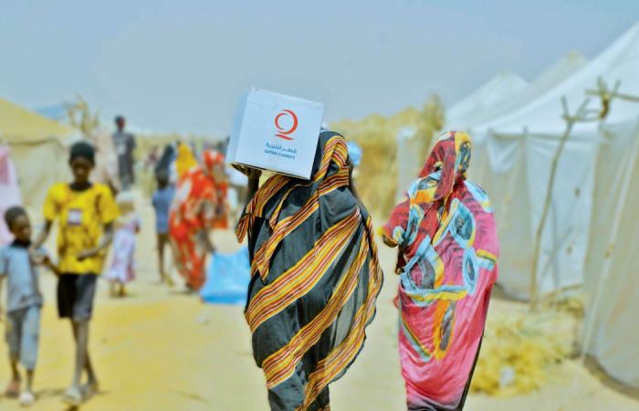 قطر الخيرية: حزمة جديدة من المواد الإغاثية لنازحي الفاشر ودارفور