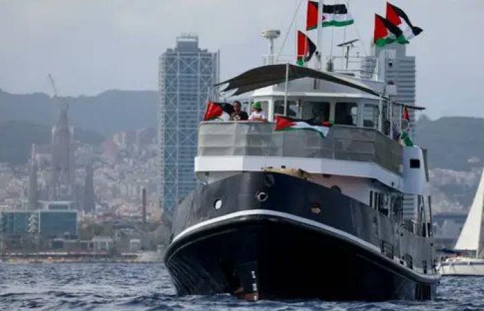 إسرائيل تعترض أسطول الصمود الدولي المتجهة لكسر حصار غزة