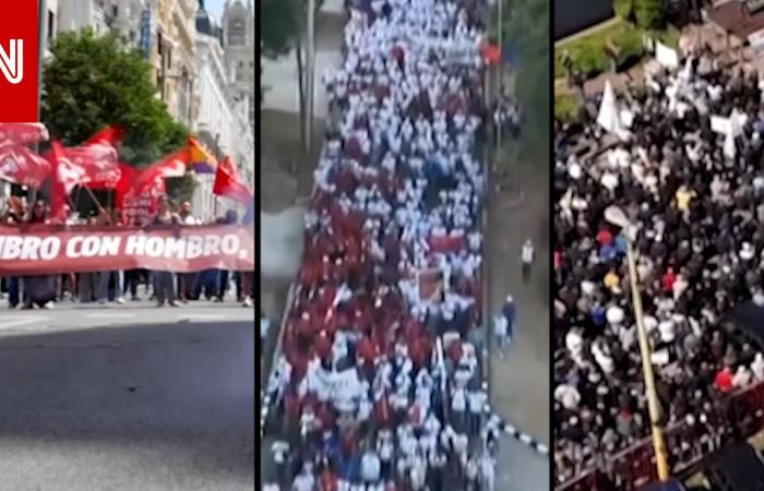 متابعة: شاهد.. احتجاجات عيد العمال تجوب جميع أنحاء العالم