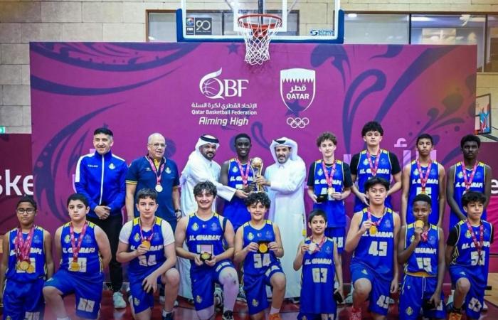 الغرافة يتوج بطلا لكأس قطر للأشبال لكرة السلة