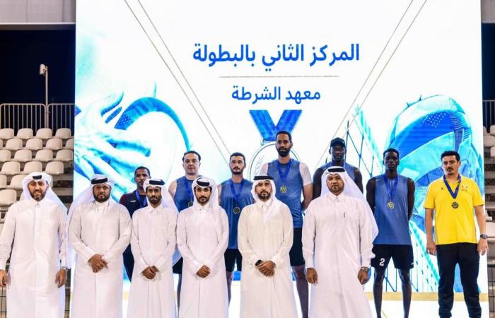 اتحاد الشرطة يتوج بكأس البطولة السابعة المفتوحة للكرة الطائرة الشاطئية