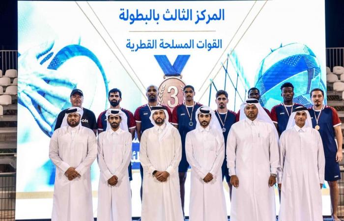 اتحاد الشرطة يتوج بكأس البطولة السابعة المفتوحة للكرة الطائرة الشاطئية
