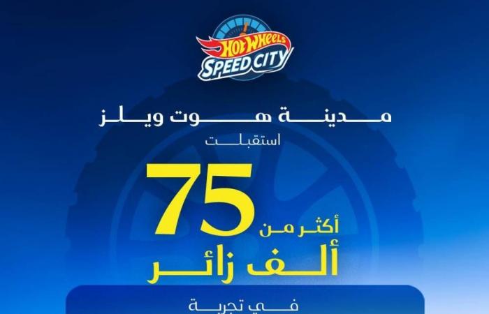 فعالية «مدينة هوت ويلز للسرعة» تجذب «75» ألف زائر