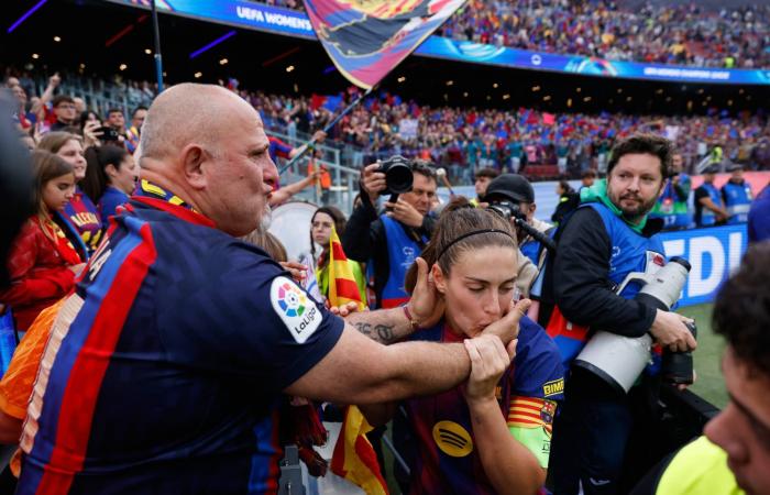 برشلونة
      للسيدات
      يواصل
      كتابة
      التاريخ
      ببلوغ
      نهائي
      «الأبطال»
      6
      مرات
      توالياً