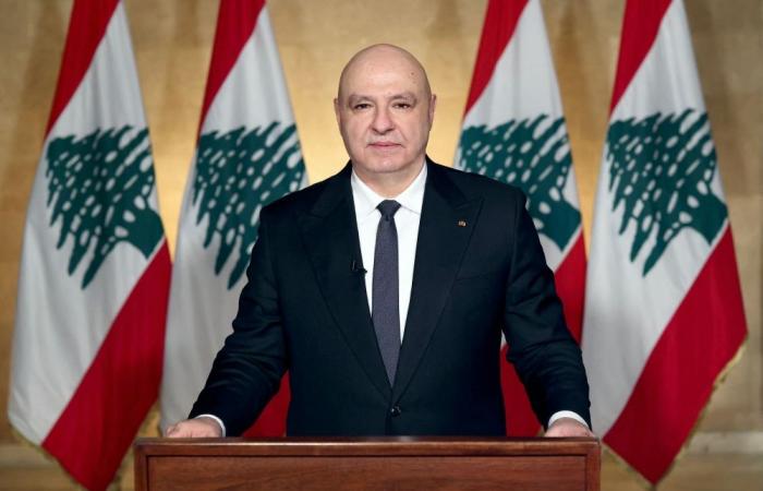 الرئيس اللبناني: الانسحاب الإسرائيلي هدف أساسي في أي مسار تفاوضي
