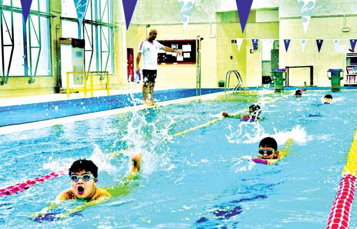 «سباحة» الرياضة للجميع تكشف مواهب الناشئين