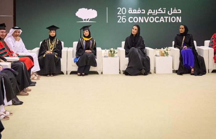 صاحبة السمو لخريجي مؤسسة قطر: لا تسمحوا لضغوطات الحياة أن تبعدكم عن قيمكم وإيمانكم بعالم أفضل