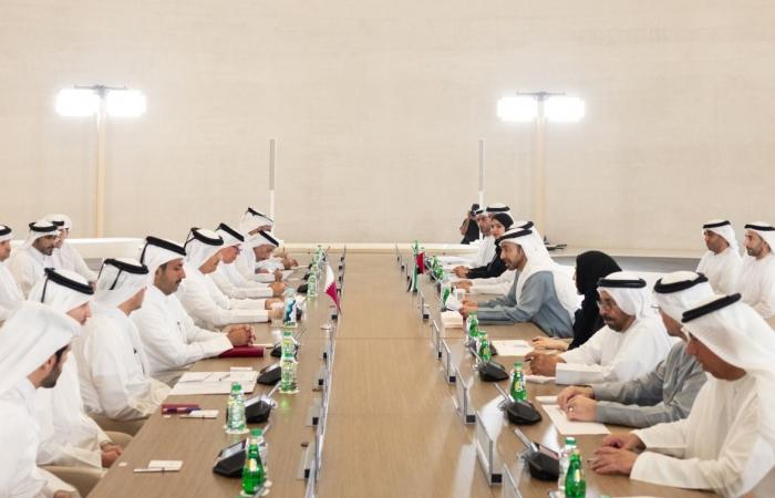 رئيس مجلس الوزراء ونائب رئيس مجلس الوزراء الإماراتي يترأسان اجتماعات اللجنة العليا المشتركة بين البلدين