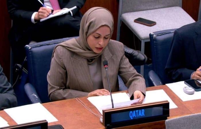 قطر تؤكد ضرورة اضطلاع المجتمع الدولي بمسؤولياته