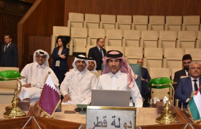 دولة قطر تشارك في الاجتماع الطارئ لمجلس الجامعة العربية على مستوى المندوبين الدائمين بشأن السودان